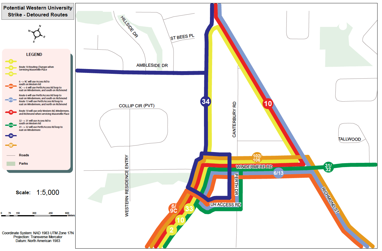 LTC route changes